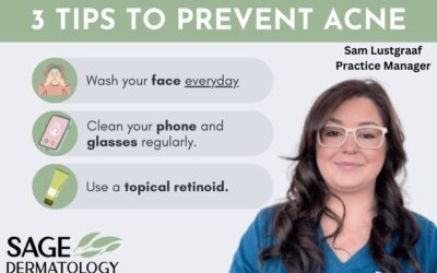 3 Tips for Prevent Acne: Sage Dermatology